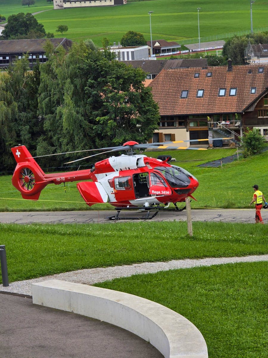 Collision à vélo d’un enfant de 10 ans : intervention héliportée à l’hôpital