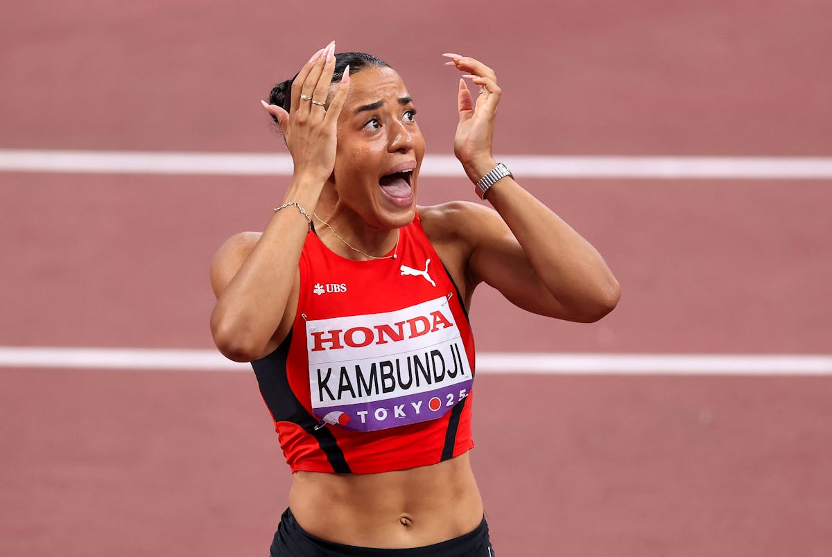Ditaji Kambundji : une victoire historique aux Mondiaux de Tokyo et une émotion sincère