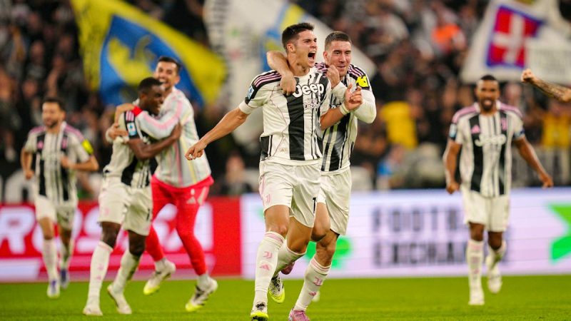 Juventus-Renversement dramatique face à l’Inter Milan : Adzic offre la victoire à la Juventus dans les derniers instants