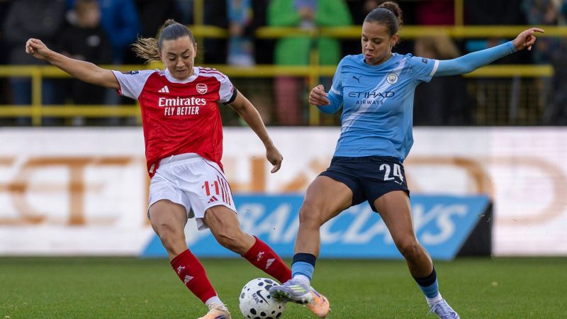 Football féminin: Iman Beney marque son premier but en Angleterre et offre la victoire à Manchester City face à Arsenal