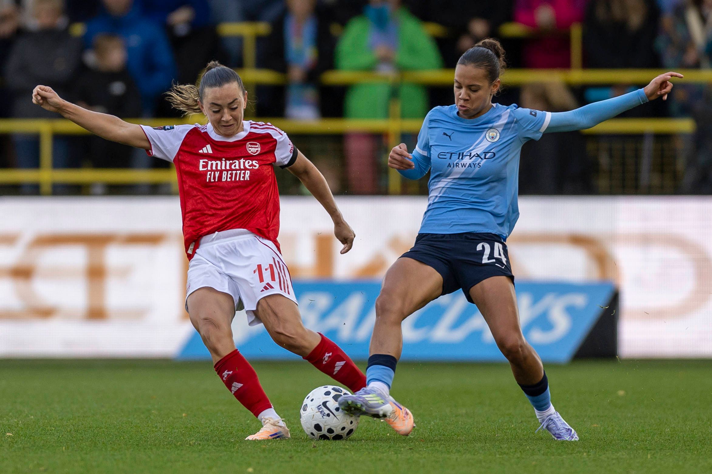 Football féminin: Iman Beney marque son premier but en Angleterre et offre la victoire à Manchester City face à Arsenal