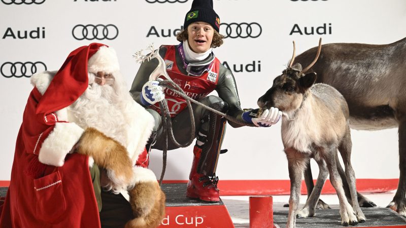Ski alpin : le Brésil s’impose à Levi en slalom, la Suisse en difficulté dès le premier slalom de l’hiver
